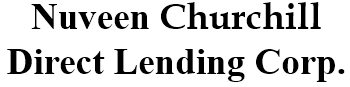 Nuveen Churchill Direct Lending Corp.